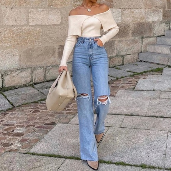 NEVER WORN ZARA JEANS - Picture 2 of 2